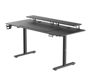 Ultradesk HIGHLANDER XXL 160cm Regulacja wysokości Czarny
