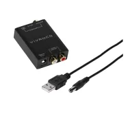 Vivanco VVATOSLRCACONVERTK TOSLINK/RCA