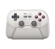 8BitDo Pro 3 Bluetooth Controller do PC, Nintendo Switch / Switch 2, Android iOS, Bezprzewodowy Biały