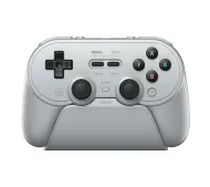 8BitDo Pro 3 Bluetooth Controller do PC, Nintendo Switch / Switch 2, Android iOS, Bezprzewodowy Szary