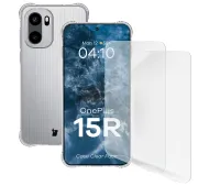 Bizon Case Clear Pack do OnePlus 15R Przezroczysty