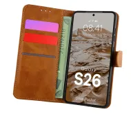 Bizon Pocket do Galaxy S26 Brązowy