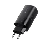 Havit UC20 EU USB-A 2x USB-C 65W Czarny