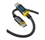 AOHI MAGLINE+ USB-C do USB-C 140W 1,2m Czarny