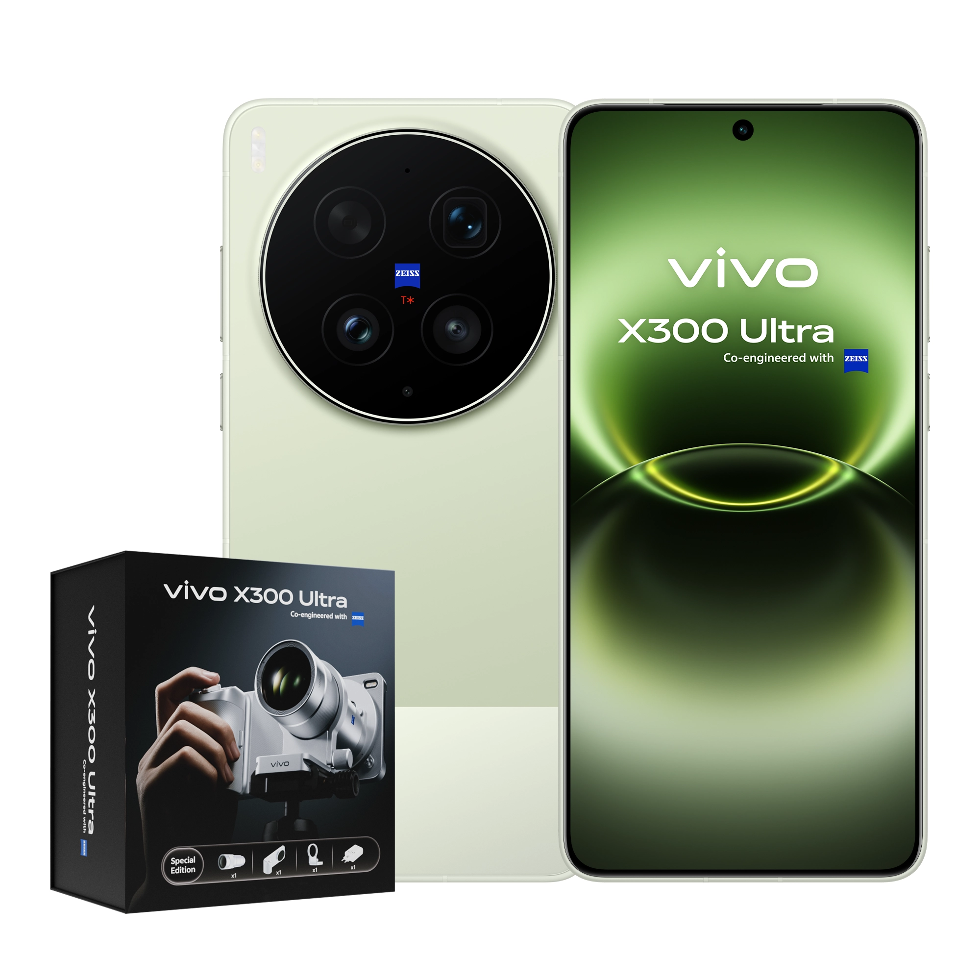 vivo X300 Ultra 5G 16/1TB 6,8" 144Hz 200Mpix Zielony Zestaw