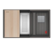 Franke Kanon KNG PRO 160-46-21 Granitowy Kamienny szary