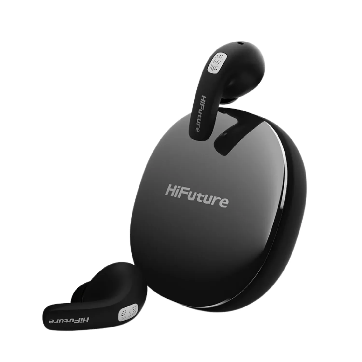 HiFuture FlyBuds4 Dokanałowe Bluetooth 5.4 Funkcje AI z tłumaczeniem ponad 130 języków, Czarny