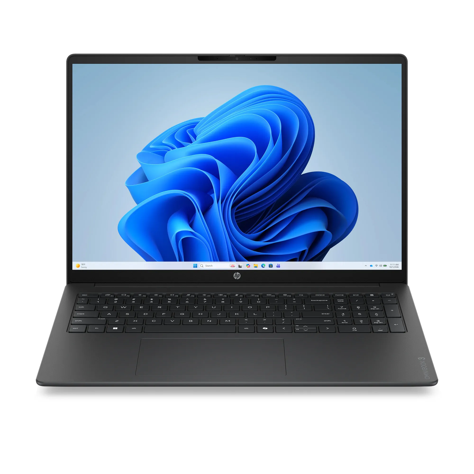 HP OmniBook 3 16-by0028nwx 16" R5 40 8GB RAM 256GB Dysk SSD Win11 Czarny
