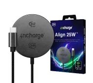 Ładowarka indukcyjna 25W MagSafe Qi2 3mk incharge Align for Apple czarna