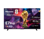 Hisense 75E7S PRO 75" QLED 4K 144Hz Smart TV Funkcje AI Dolby Vision Doby Atmos HDMI 2.1 DVB-T2