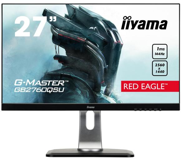 monitor LED iiyama G-Master Red Eagle GB2760QSU-B1 1ms  144Hz