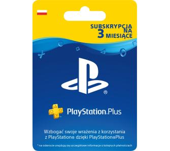 karta subskrypcja Sony Subskrypcja PlayStation Plus (3 m-ce karta zdrapka)