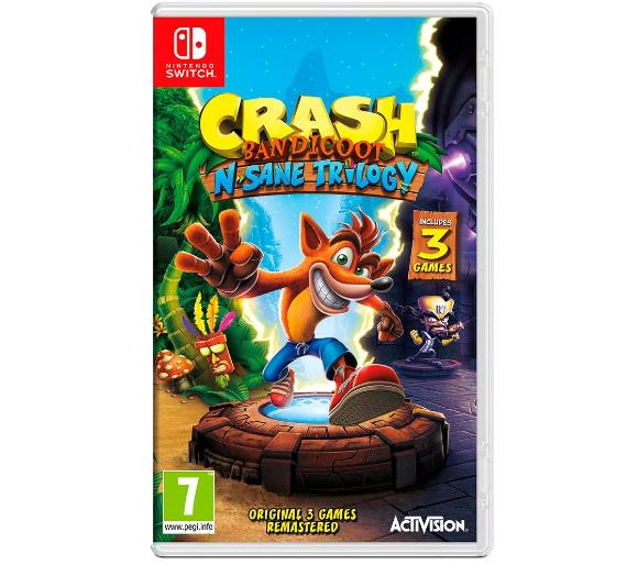 gra Crash Bandicoot N. Sane Trilogy  Gra na Nintendo Switch