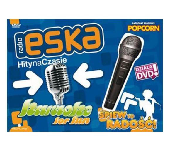 oprogramowanie Techland Karaoke For Fun ESKA z mikrofonem