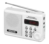 Sencor SRD 215 W Radio FM Biały
