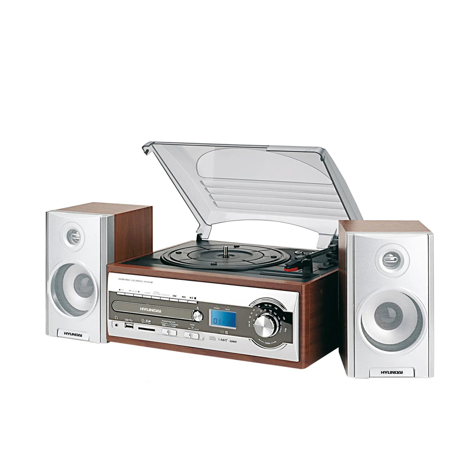 Hyundai RTC 182 SU RIP 4W Radio FM Brązowy