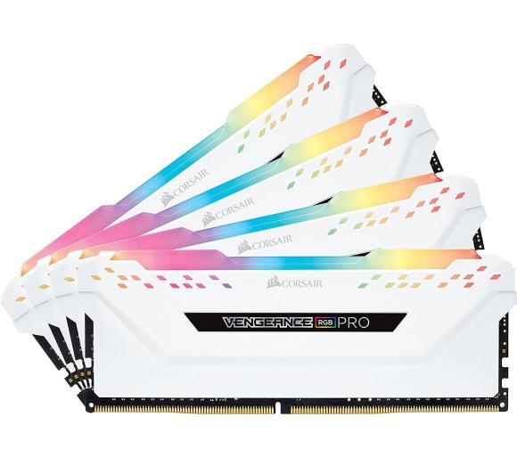 pamięć RAM Corsair Vengeance RGB Pro DDR4 32GB (4 x 8GB) 3600 CL18 (biały)