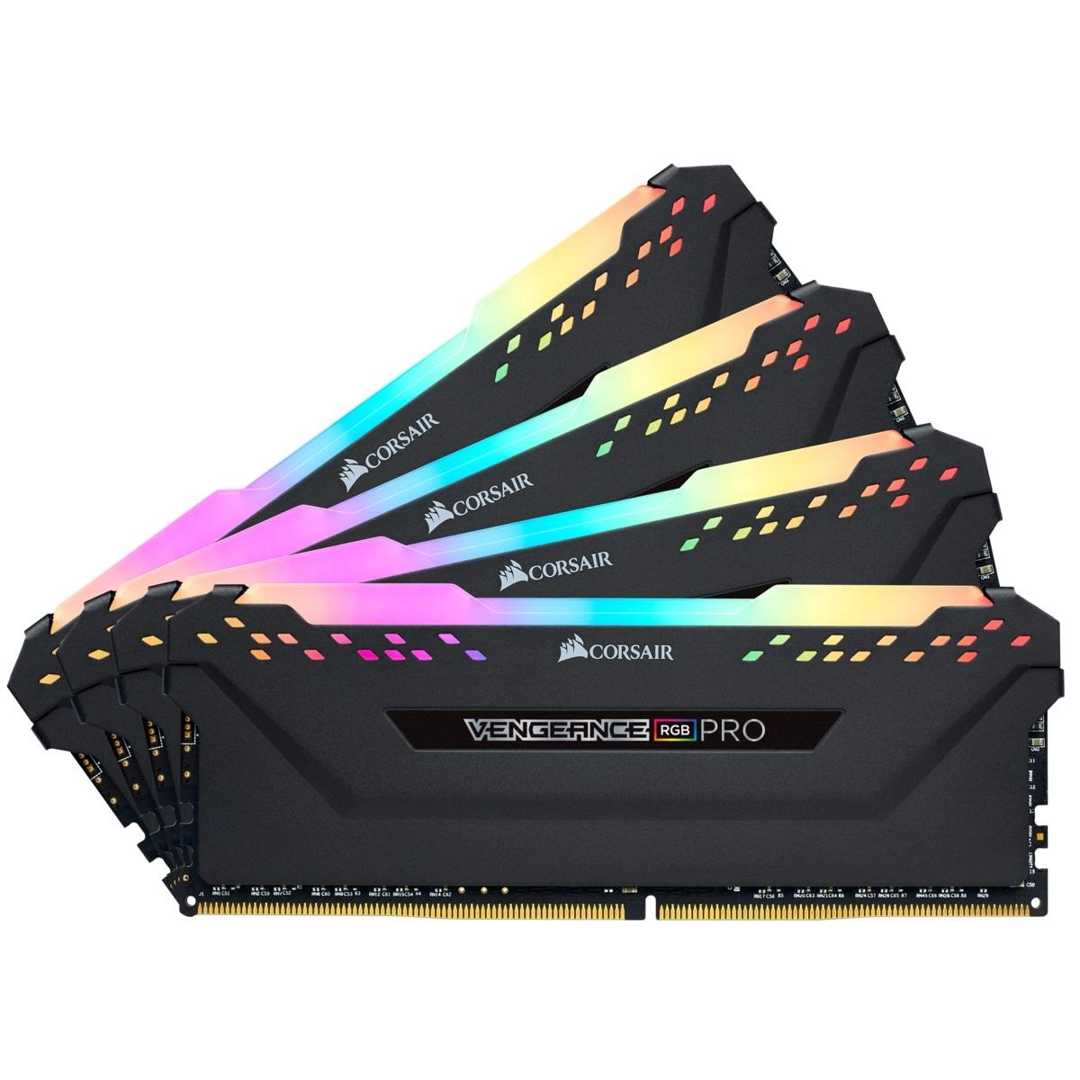 Corsair Vengeance RGB Pro DDR4 32GB (4 x 8GB) 3200 CL16 Czarny