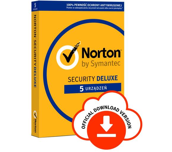 oprogramowanie Norton Security Deluxe 3.0 1U-5D-1Y (Kod)