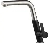 Deante Silia BQS B730 Stal/Czarny Mosiądz