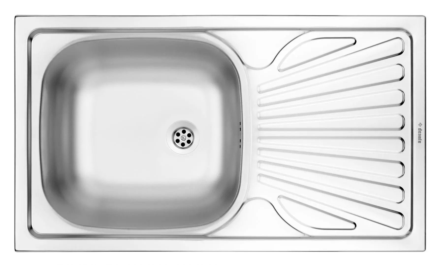 Deante Techno ZMU 3110 Stalowy Srebrny