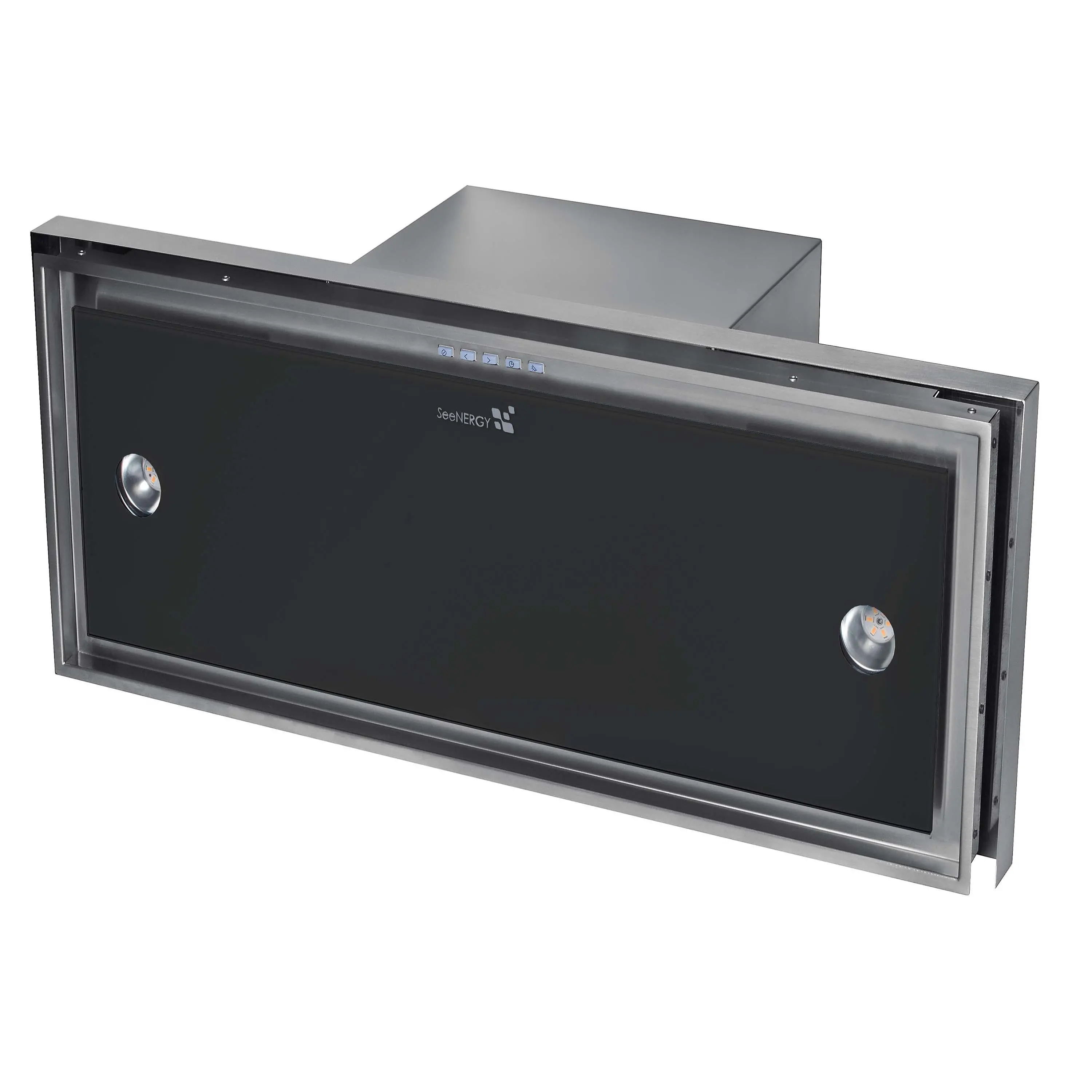 SeeNERGY Iris Incasso Vetro 56 BL Czarny