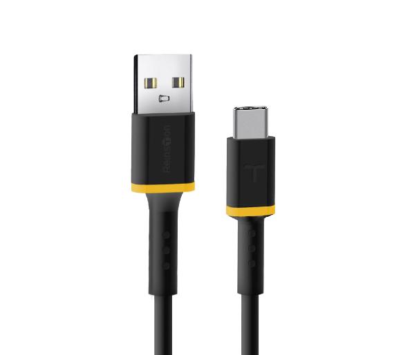 kabel USB Reinston EKT31 USB-C 1,5m (czarny)