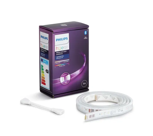 Philips Hue White and Colour Ambiance Lightstrip Plus 1m