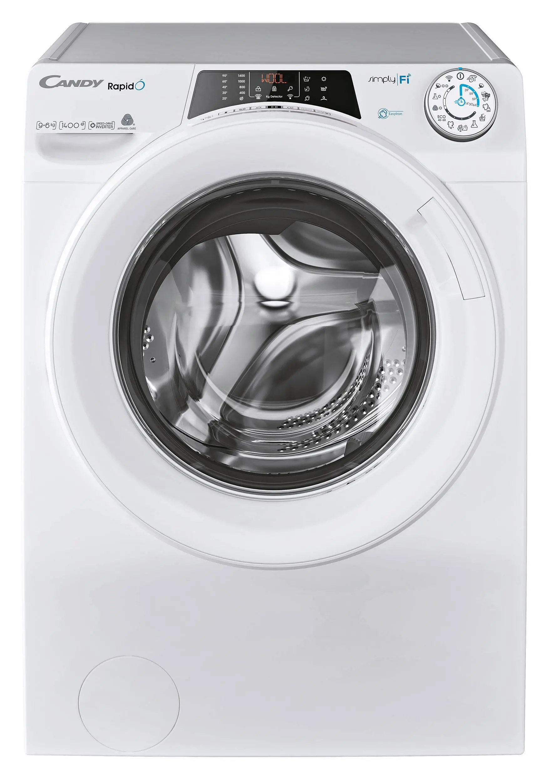 Candy RapidO ROW 4964DWMT/1-S 51cm 9kg/6kg