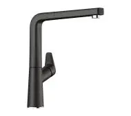 Blanco Avona-S 526170 Czarny Wygląd silgranitu