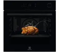 Electrolux 700 SteamCrisp EOC8P39WZ Termoobieg Termosonda Zdalne sterowanie Czarny