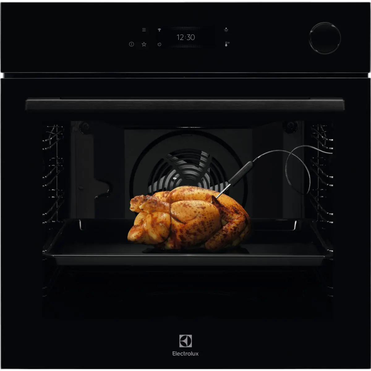 Electrolux 700 SteamCrisp EOC8P39WZ Termoobieg Termosonda Zdalne sterowanie Czarny