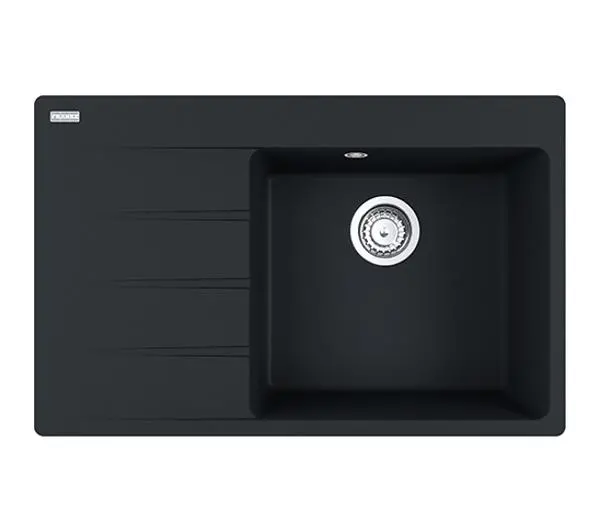 Franke Centro CNG 611-78 TL Komora z prawej strony Granitowy Czarny mat