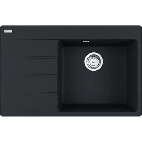 Franke Centro CNG 611-78 TL Komora z prawej strony Granitowy Czarny mat