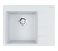 Franke Centro CNG 611-62 TL Komora z lewej strony Granitowy Biały polarny