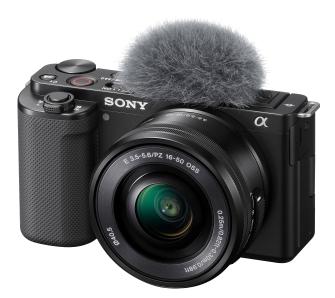 Sony ZV-E10L + 16–50 mm f/3,5–5,6 aparat z wymienną optyką