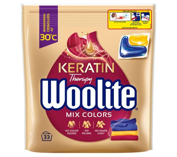 kapsułki do prania Woolite Keratyna Kolor 33 szt.