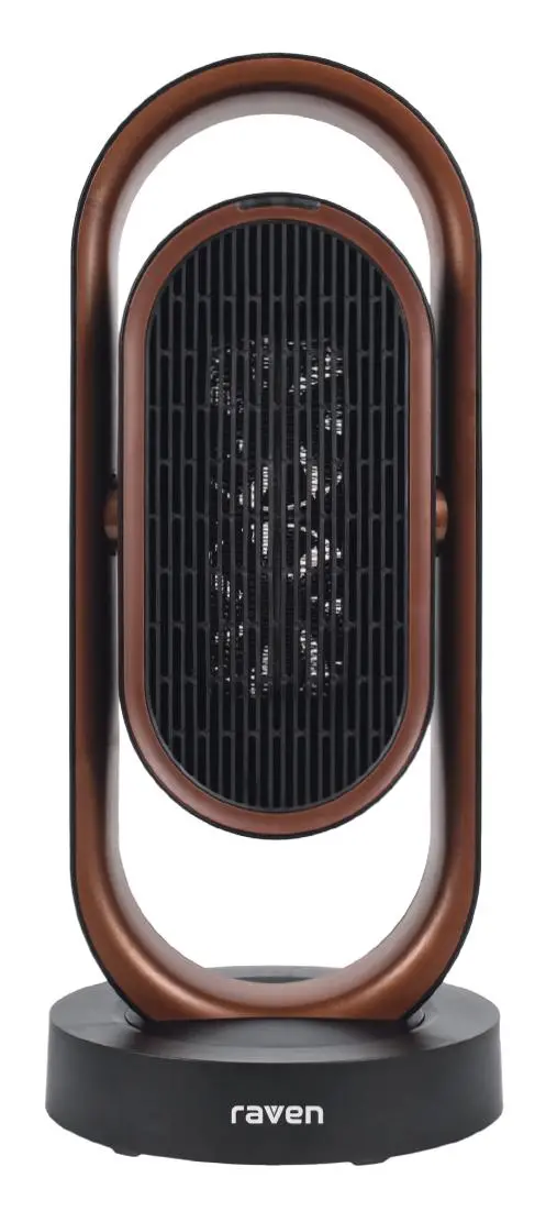 Raven ETW007B Obrotowa podstawa 1800W Ceramiczny element grzejny