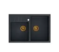 Quadron HCQB9062U8_PVDC1 Bill 120 Granitowy Czarny/Miedziany