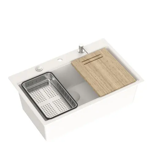 Quadron ZES-RFS011-01131X-WH Benedict Workstation Granitowy Alabaster