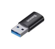 Baseus ZJJQ000101 Ingenuity USB-A do USB-C, OTG Czarny