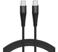Savio CL-159 USB-C do USB-C 100W 1m Czarny