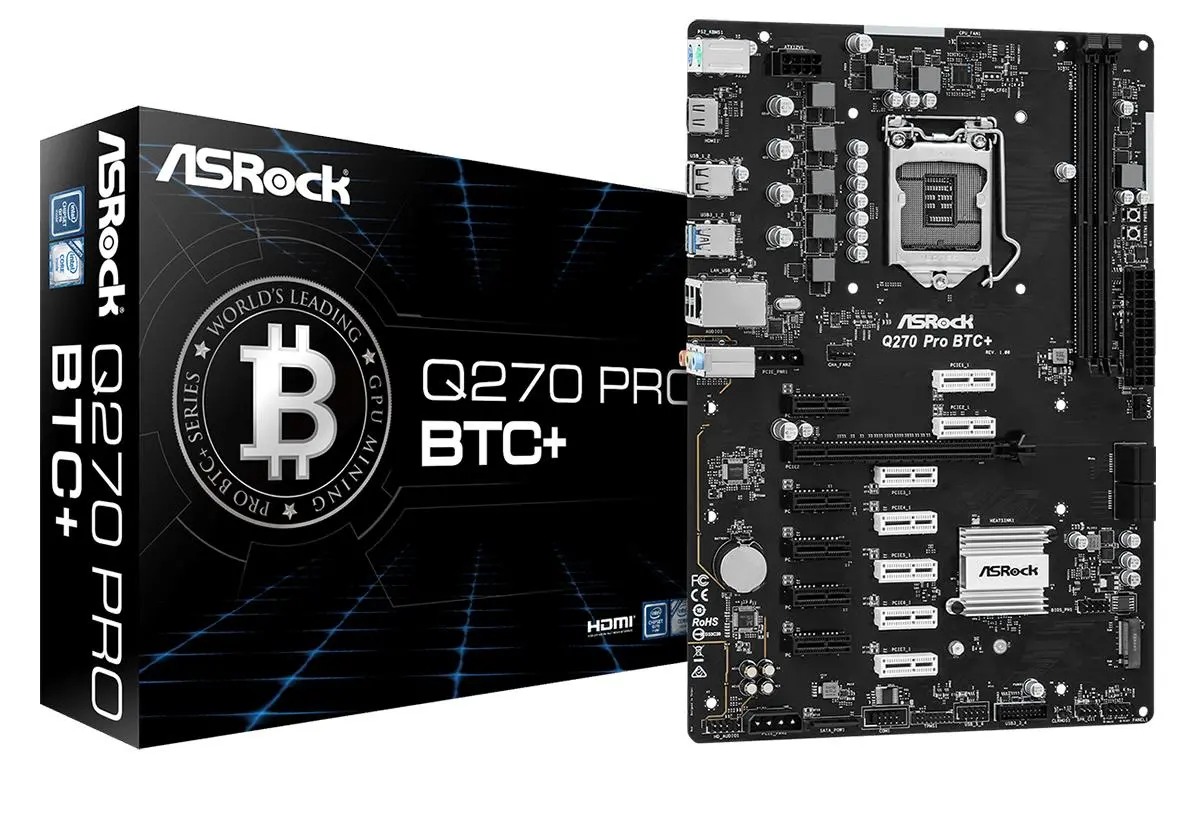 ASrock Q270 Pro BTC+