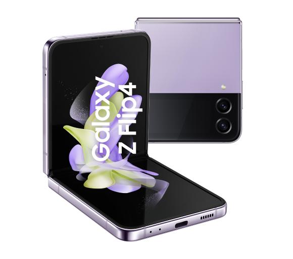 smartfon rozkładany Samsung Galaxy Z Flip4 8/128GB - 6,7" - 12 Mpix - fioletowy