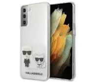 Karl Lagerfeld Transparent Karl & Choupette KLHCS21MCKTR do Samsung Galaxy S21+