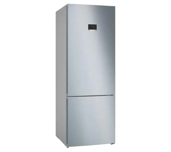 Bosch Serie 4 KGN56XLEB Pełny No Frost 193cm Szuflada z kontrolą wilgotności Srebrny
