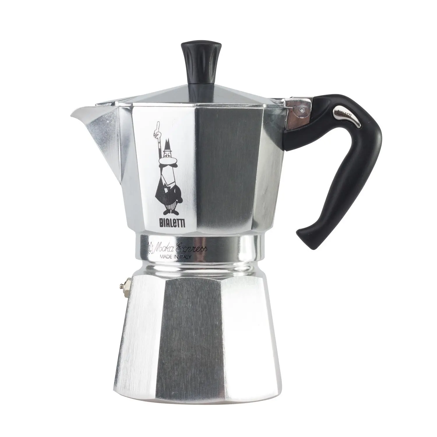 Bialetti Moka Express 6tz 300ml Srebrny