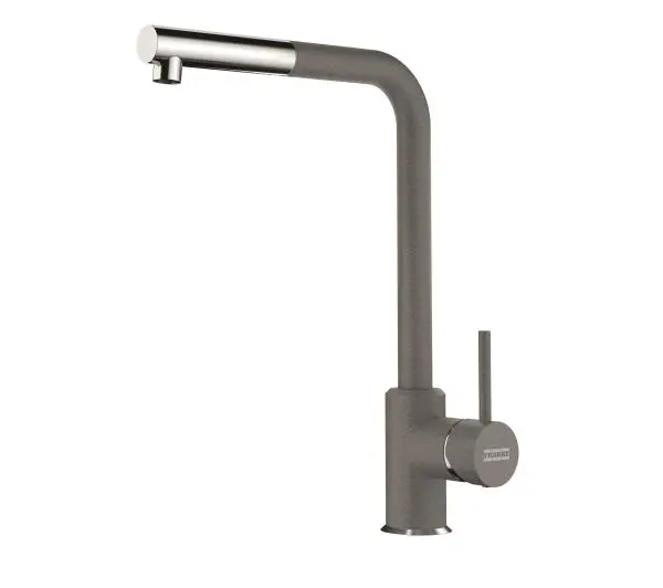 Franke Sirius L Side Pull-Out Kamienny szary/Chrom Mosiądz