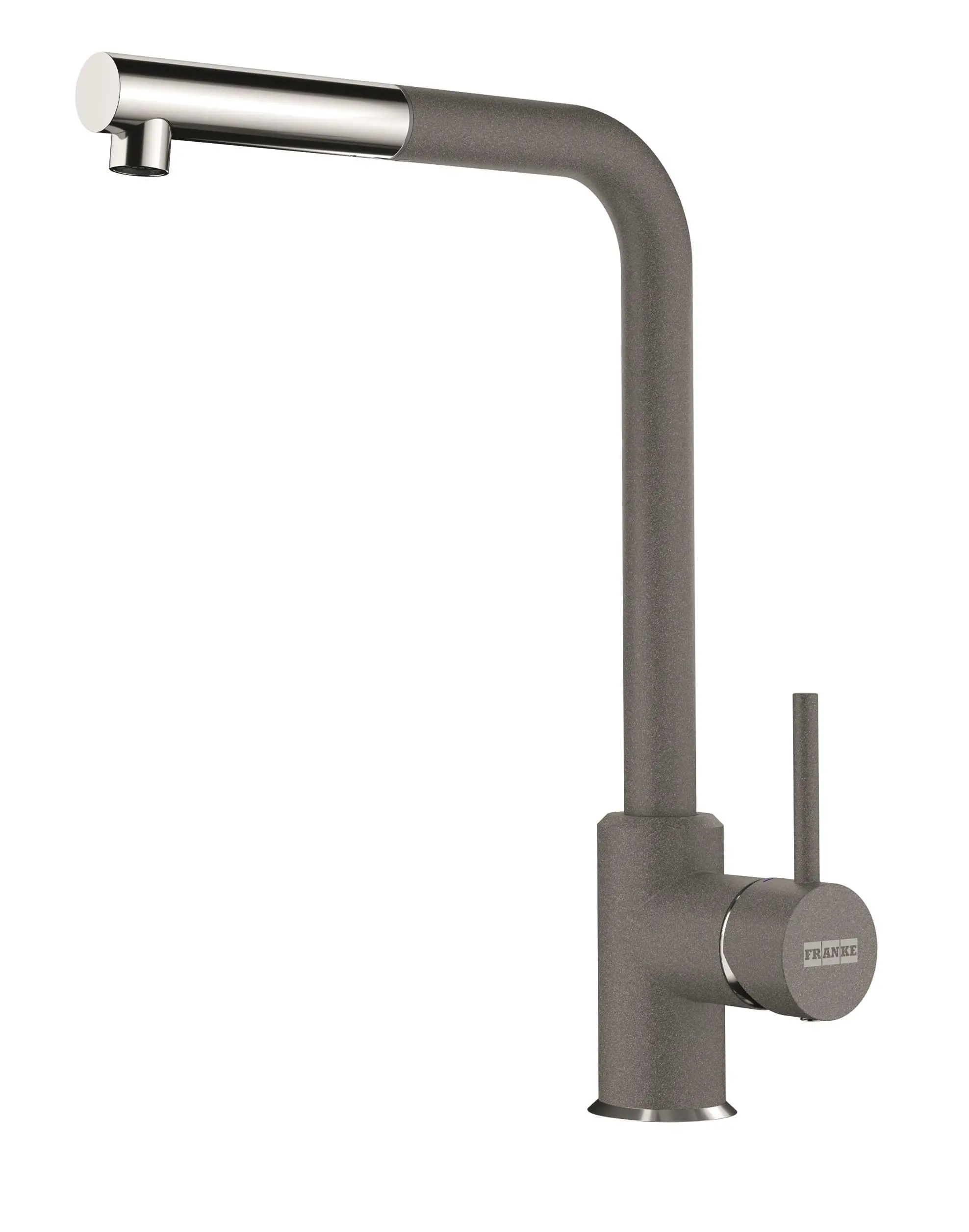 Franke Sirius L Side Pull-Out Kamienny szary/Chrom Mosiądz