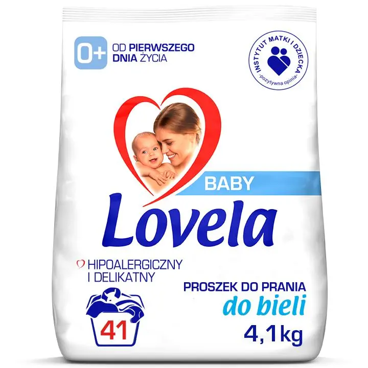 Lovela Baby do bieli 41 prań 4,1kg
